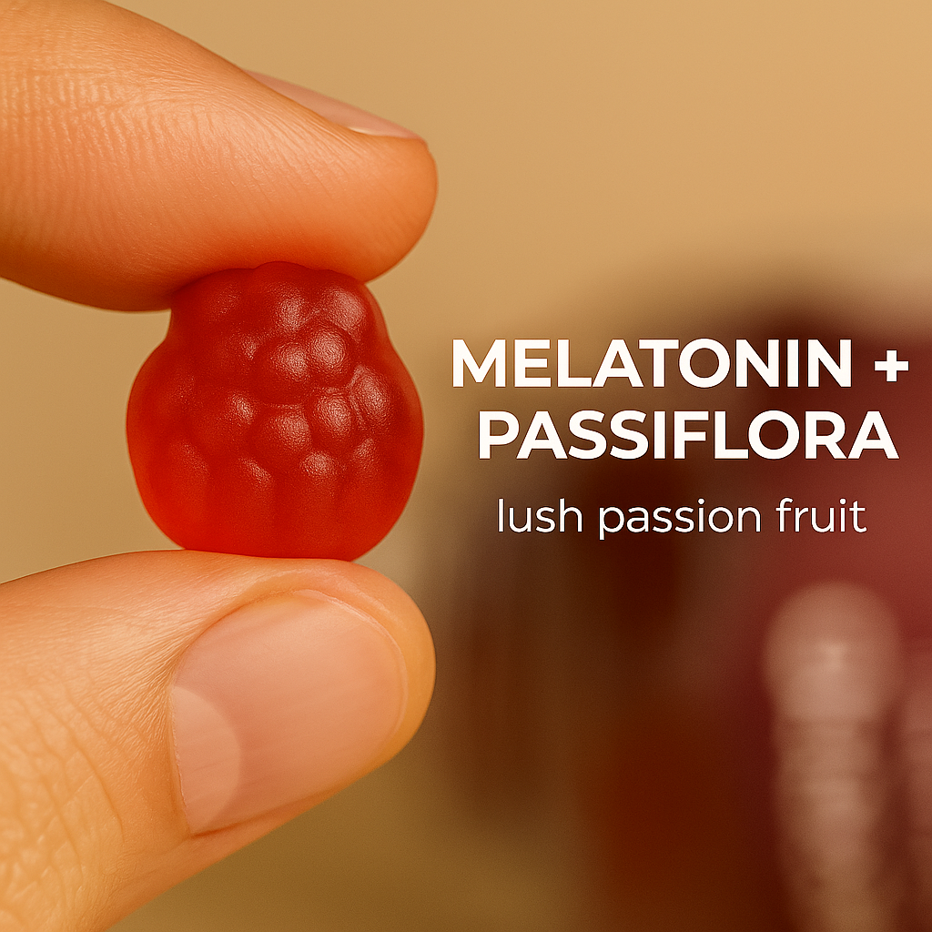 LIGHTS OUT – Knockout Sleep Gummies w/ Melatonin + Passionflower