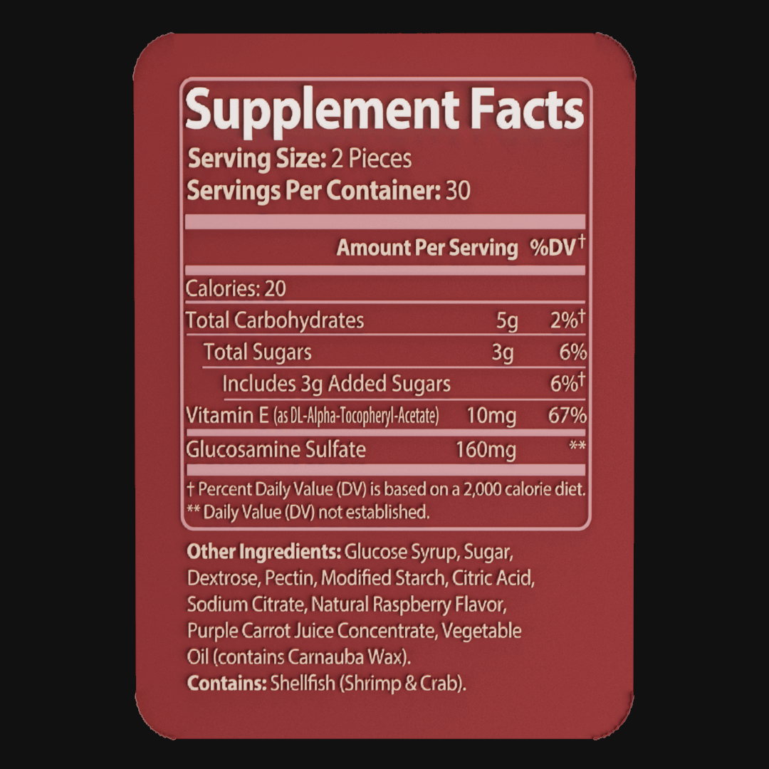 Joint Support Gummies- Move Different (Adult)