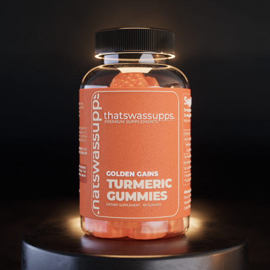 GOLDEN GAINS – Turmeric Recovery Gummies